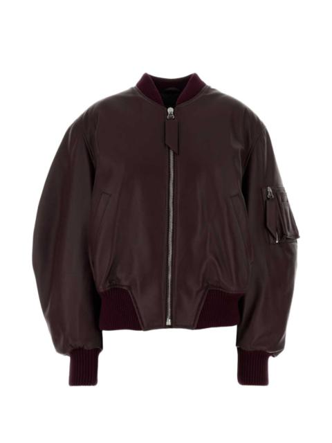 THE ATTICO Anja leather jacket