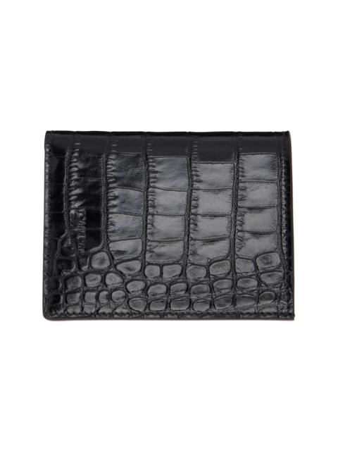 TOM FORD Black Folding Card Holder