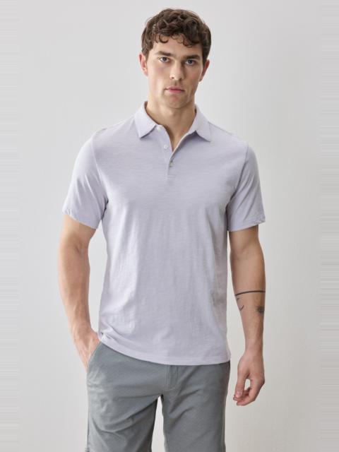 ROBERT BARAKETT Brightwood Short Sleeve Slub Polo