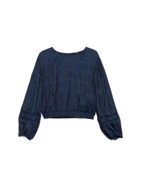 maje balloon-sleeves blouse