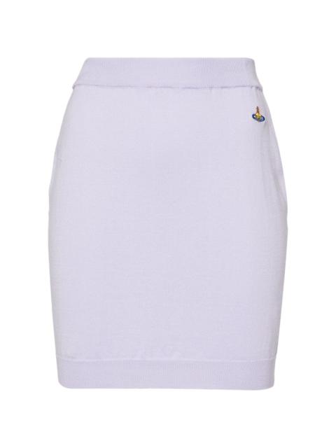 Vivienne Westwood Bea knitted mini skirt