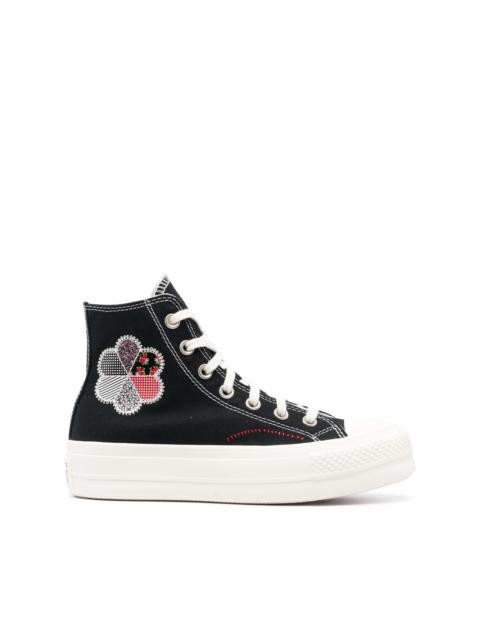 Converse Chuck Taylor patchwork-detail sneakers