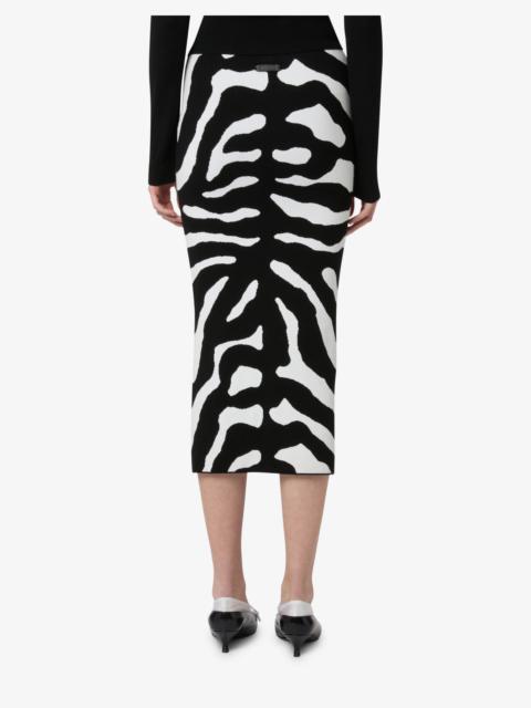 Moschino PRINTED STRETCH SKIRT