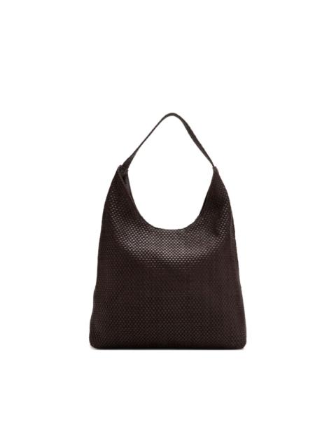 ST. AGNI lattice-weave large tote bag