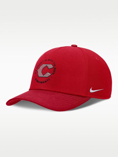 Nike Cincinnati Reds City Connect Rise Men's Nike Dri-FIT MLB A-Frame Adjustable Hat