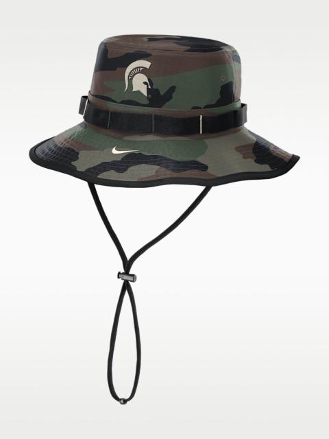 Nike Michigan State 2025 Military Appreciation Boonie Men's Nike Dri-FIT College Bucket Hat