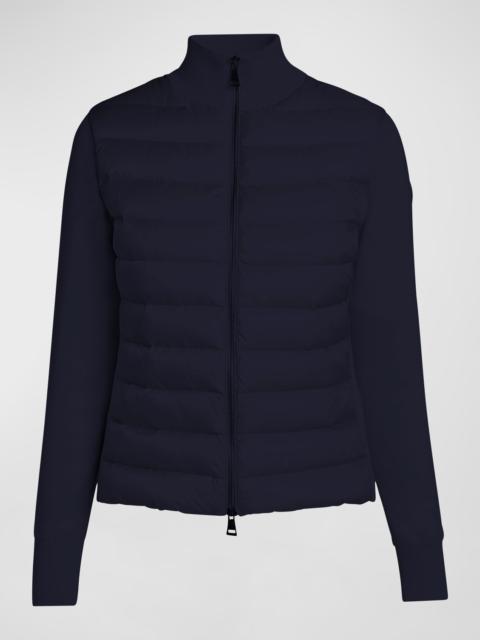 Moncler Hybrid Puffer Cardigan