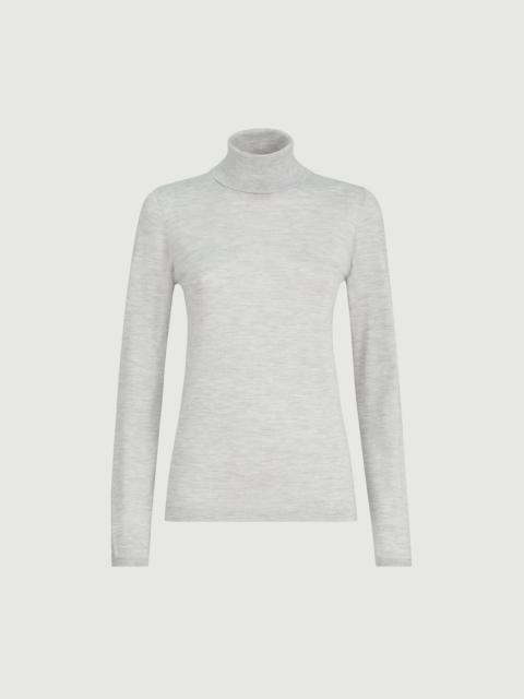 Brunello Cucinelli Cashmere and silk lightweight turtleneck sweater