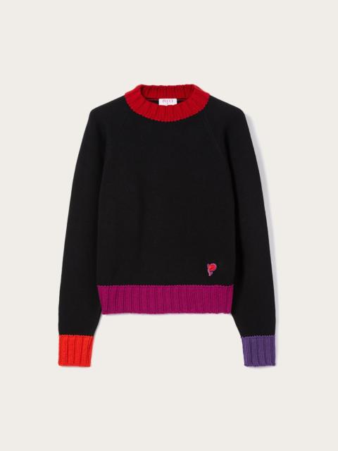 PUCCI SWEATER WITH COLOR BLOCK DETAILS
