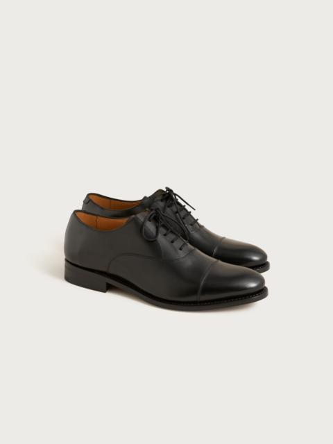 J.CREW Essex cap toe oxfords in leather