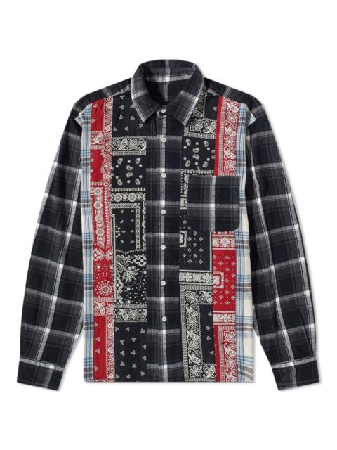 SOPHNET. SOPHNET Vertical Paneled Shirt