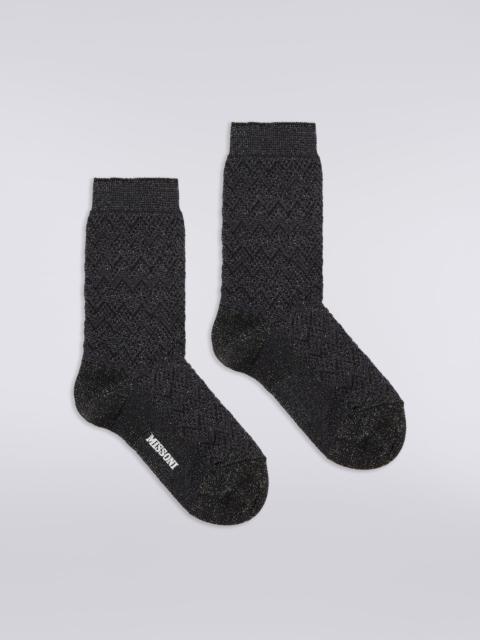 Missoni Short zigzag viscose and nylon socks