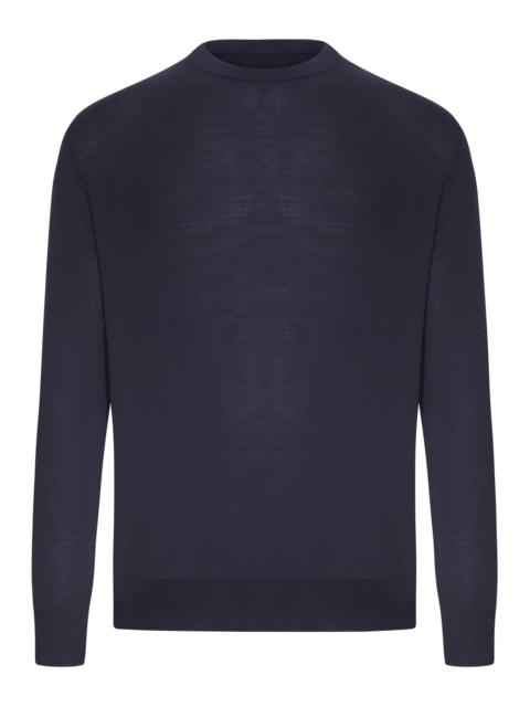 ZEGNA 15MILMIL15 TROPHY WOOL CREWNECK