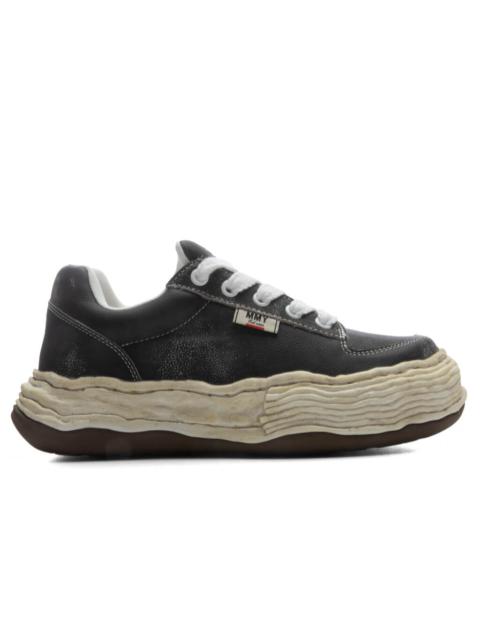Maison MIHARAYASUHIRO OLIVER LOW OG SOLE SHRINK LEATHER - BLACK