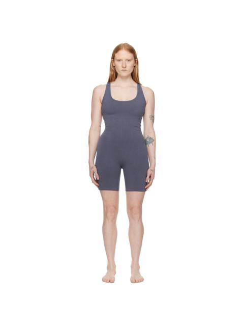 SKIMS Blue Outdoor Mid Thigh Jumpsuit