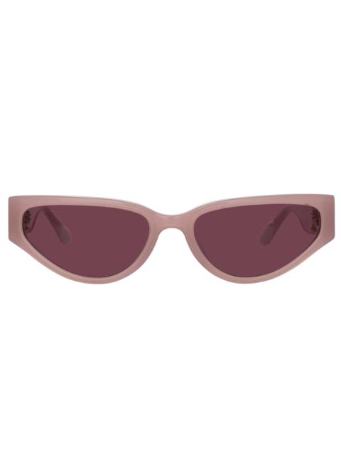 TOMIE CAT EYE SUNGLASSES IN LILAC