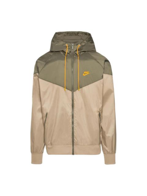 Nike Sportswear Windrunner Hooded Jacket 'Khaki Olive' DA0001-247