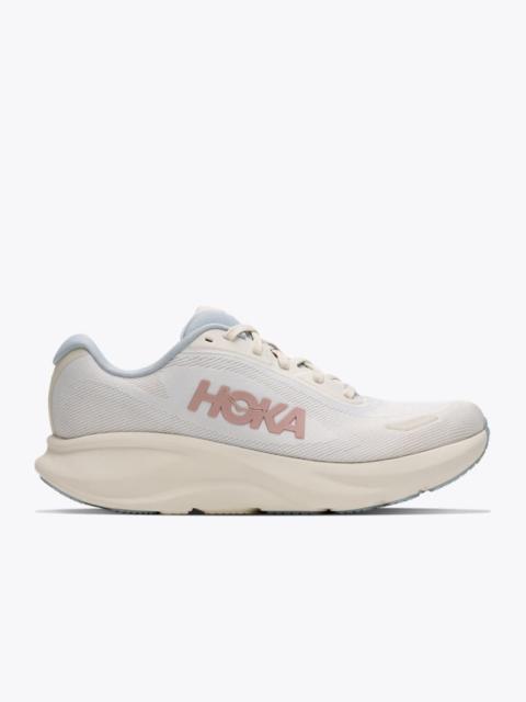 HOKA Women's Rincon 5 Shoes in Alabaster/Mineral Blue