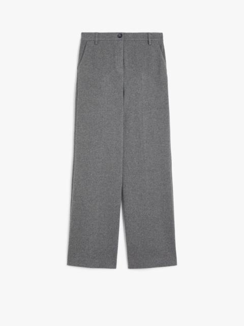WEEKEND Max Mara PANETTO Jacquard flannel trousers