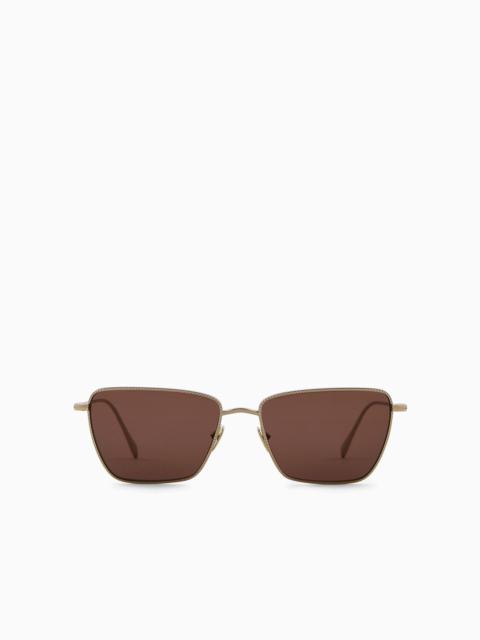 GIORGIO ARMANI Women’s rectangular sunglasses