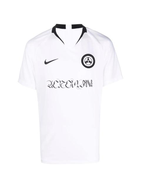 Nike swoosh-logo print T-shirt