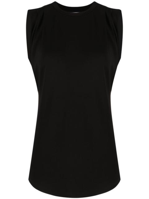 MICHAEL KORS pleat-detailing tank top