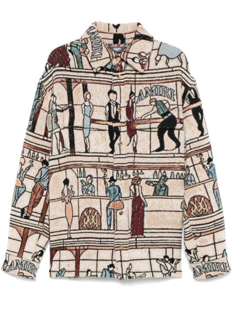 AMIRI tapestry overshirt