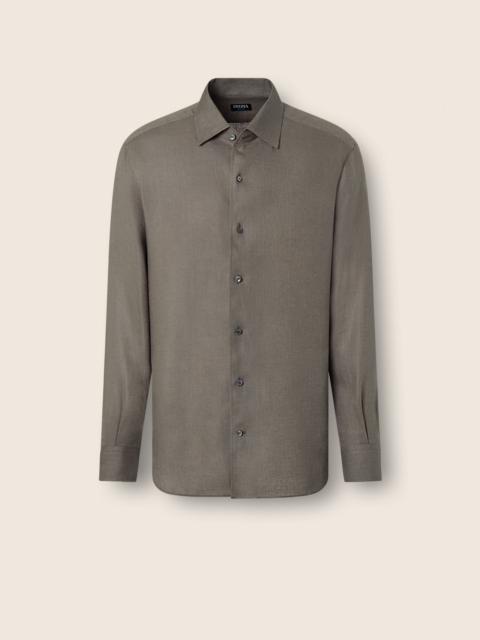 ZEGNA OASI LINO SHIRT