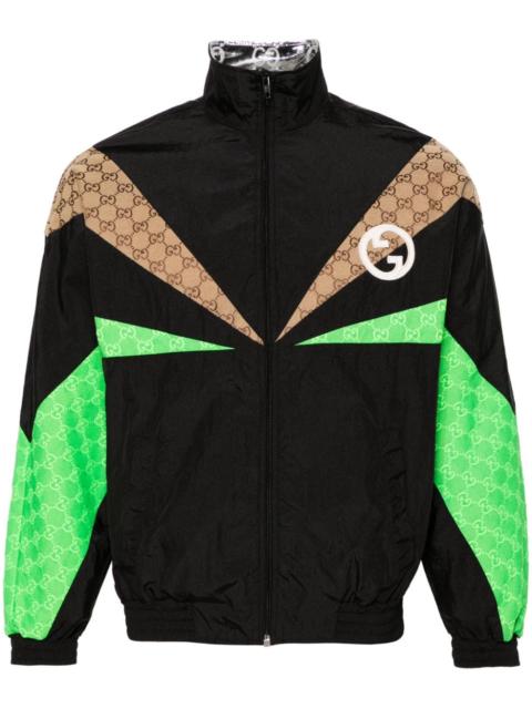 GUCCI colour-block bomber jacket