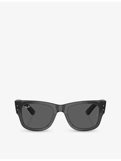 Ray-Ban RB0840S Mega Wayfarer square-frame sunglasses