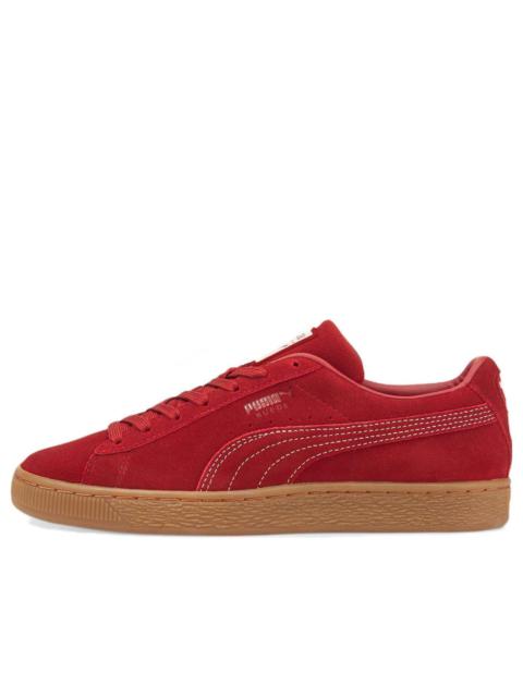 (WMNS) PUMA Suede Classic x Vogue 'Intense Red Gum' 387687-01