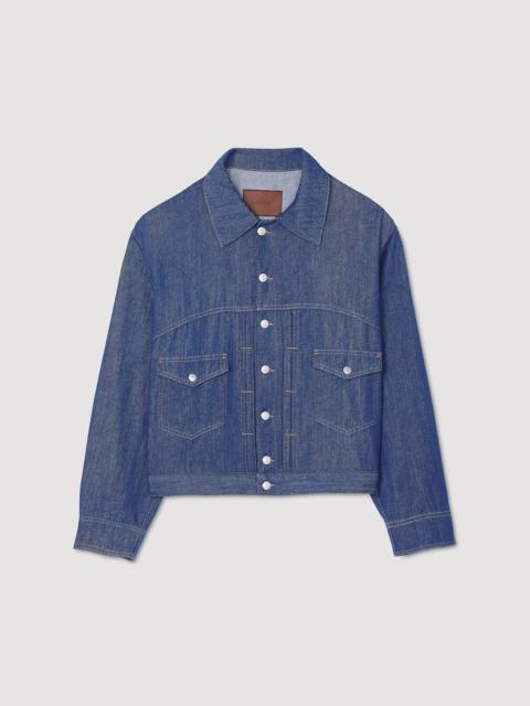 Sandro CHAMBRAY JACKET