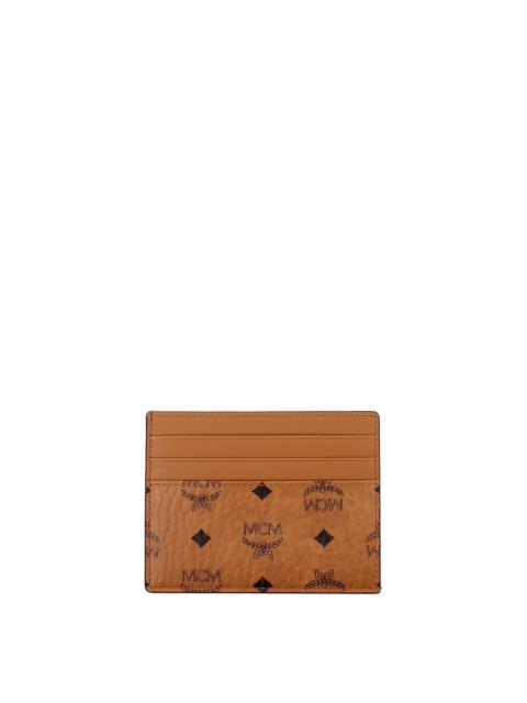 MCM Document holders Leather Brown Cognac