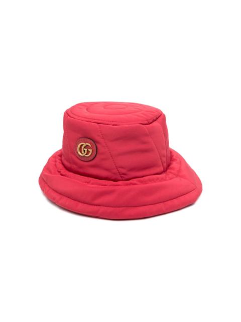 GUCCI Double G padded buckle hat