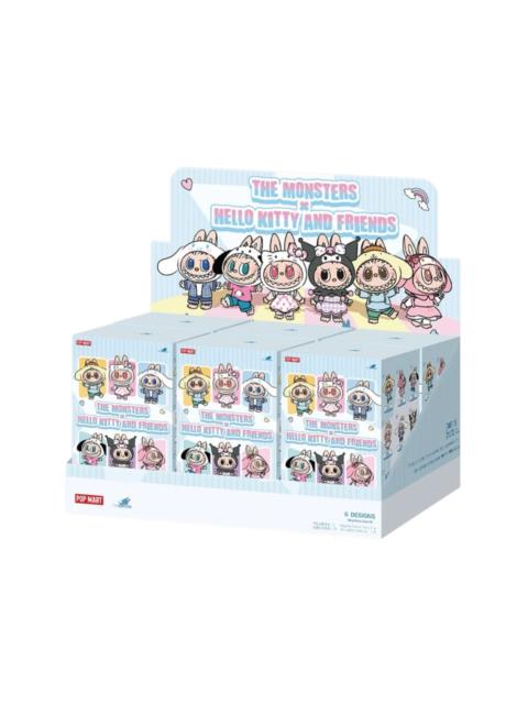 POP MART Pop Mart The Monsters Labubu x Hello Kitty and Friends Series Sealed Case (6 Blind Box)