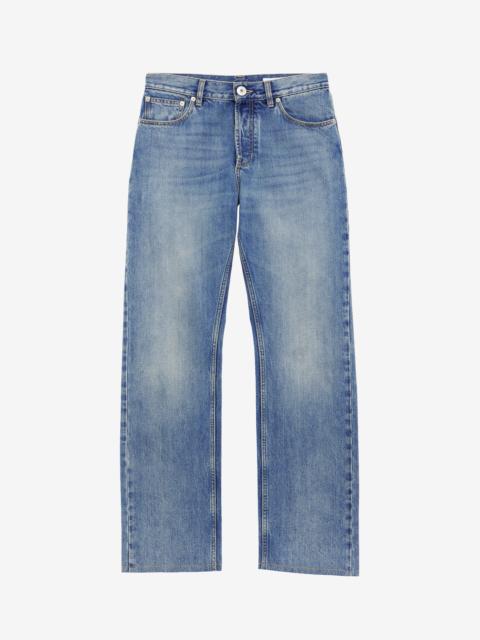 Alexander McQueen Straight Leg Jeans