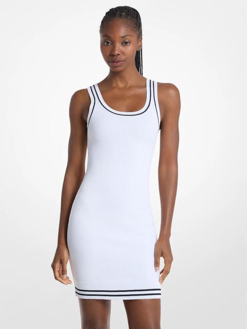 MICHAEL KORS Textured Knit Mini Dress