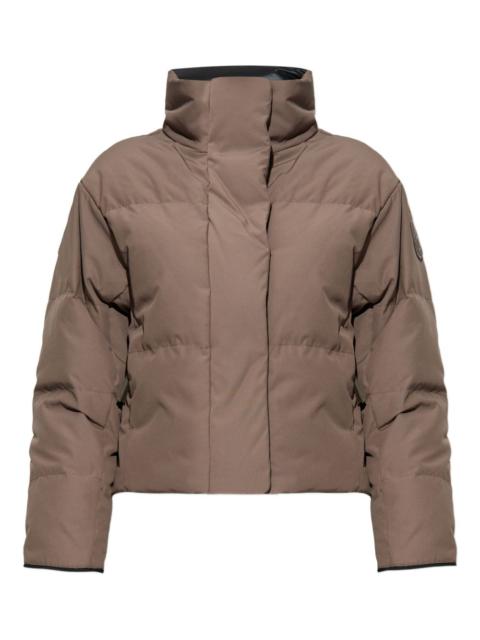 Canada Goose logo-patch puffer jacket