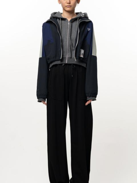 Maison MIHARAYASUHIRO Layered Nylon Zip up Jacket