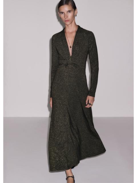 ME+EM Twist Front Maxi Dress