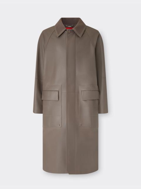Ferrari Rubberized nappa leather coat