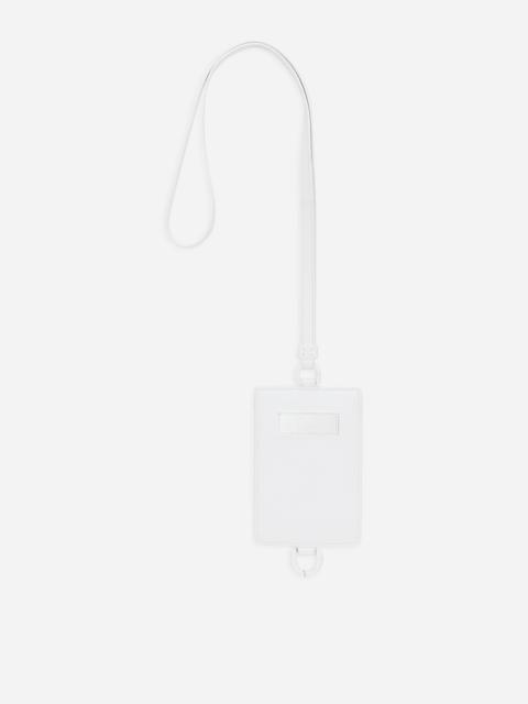 Dolce & Gabbana Faux leather card holder BLANCO DOLCE&GABBANA