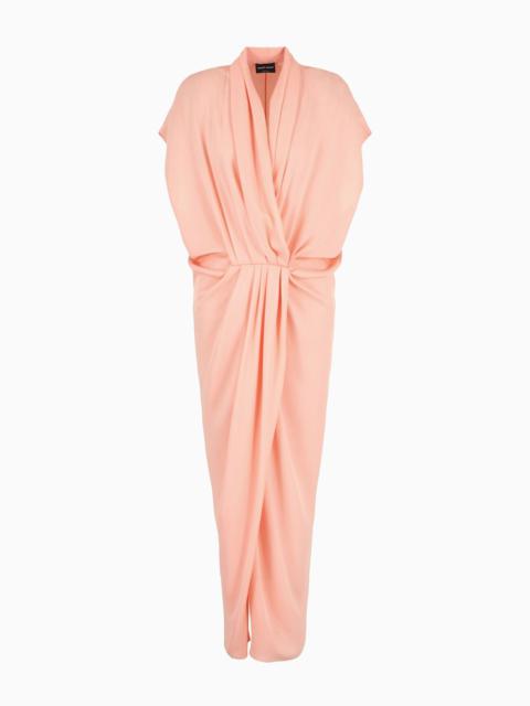 GIORGIO ARMANI ASV triple silk georgette long dress