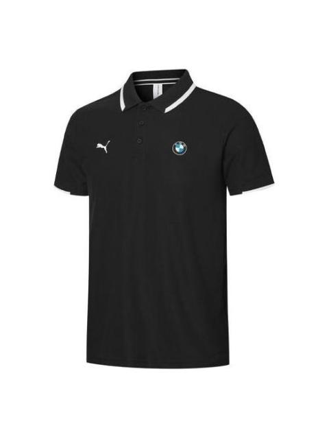PUMA PUMA x BMW Motorsport Polo Shirt 'Black White' 596101-01