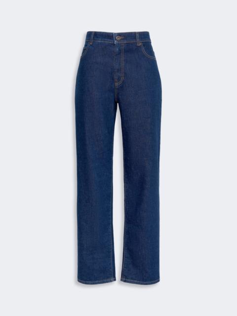 WEEKEND Max Mara LINCE Straight-leg denim jeans - NAVY