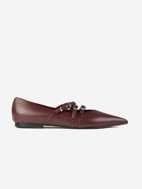 SLOWEAR Leather ballet pumps