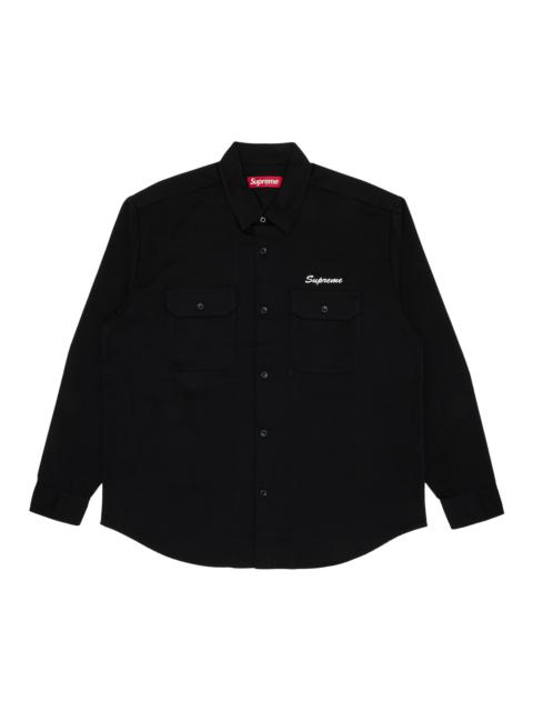 Supreme Our Lady Work Shirt 'Black'