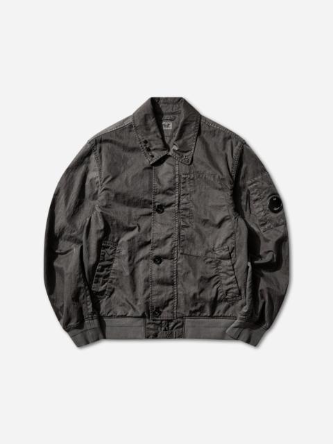 C.P. Company Men's Panama-R Bomber Jacket Gunmetal