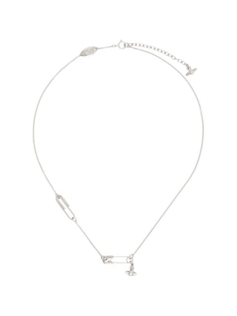Vivienne Westwood Safety Pin Pendant Necklace