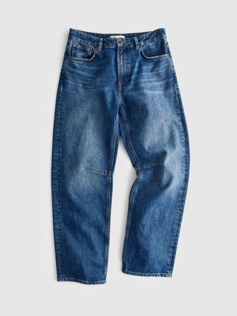 Madewell Circular Darted Barrel-Leg Jean